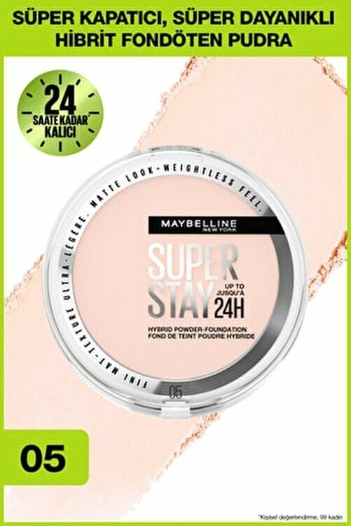 Maybelline New York Superstay Hibrit Pudra Fondöten - 05