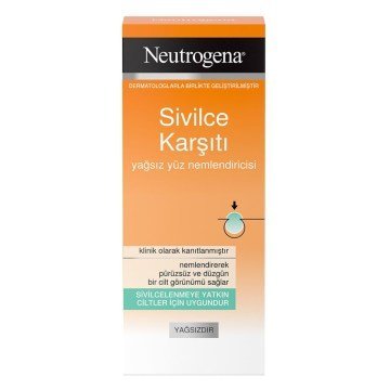 Neutrogena Sivilce Karşıtı Yağsız Yüz Nemlendiricisi 50ml