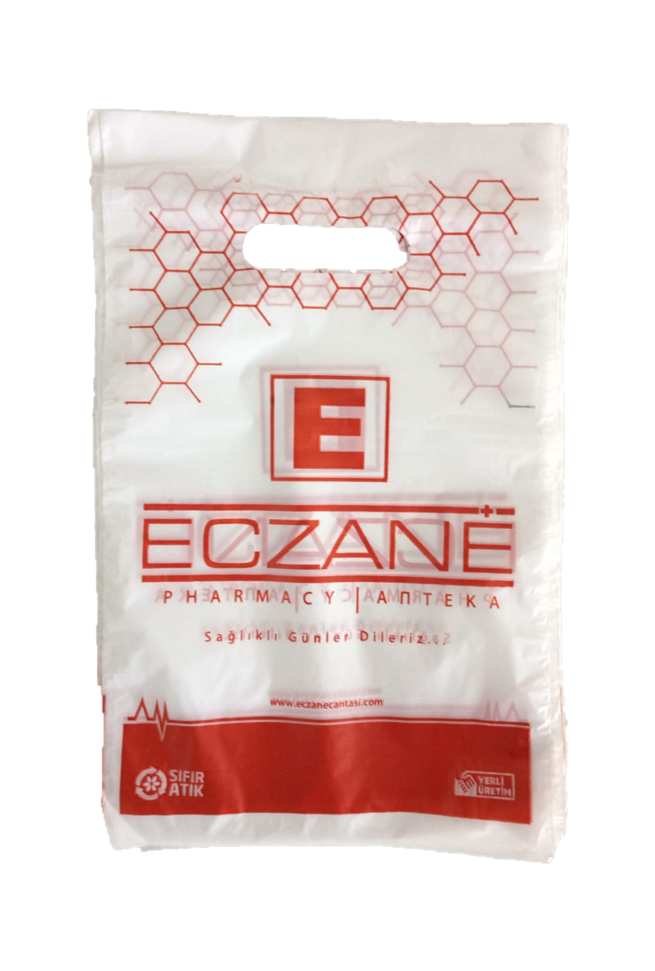 Eczane Poşeti 17x25 cm El Geçme Poşet 20 kilo (7000 Adet +-%10)