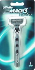 Gillette Mach3 Turbo Makina+2 Yedek