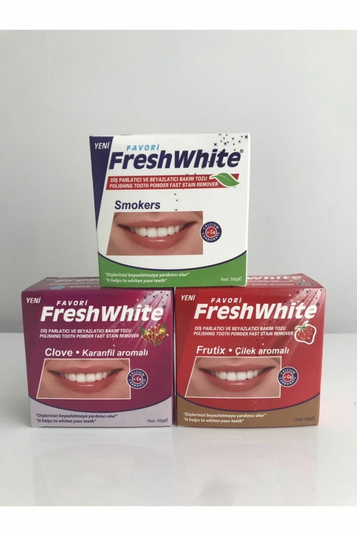 Fresh White 3'lü Ağız Bakım Seti - Karanfil Aromalı