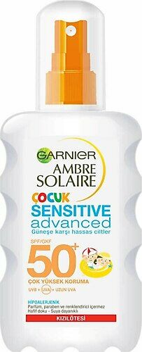 Garnier Ambre Solaire Sensitive Advanced Çocuk Sprey SPF50+