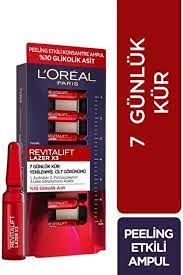 L'Oreal Paris Revitalift Lazer 7 Günlük Kür Peeling Etkili Ampul