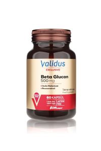Validus Exclusive Beta Glucan 500 mg 60 Kapsül