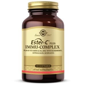 SOLGAR ESTER-C PLUS IMMU-COMPLEX 60 SOFTGEL
