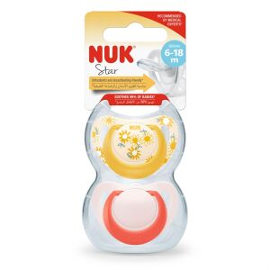 Nuk Silikon Emzik No: 2 - Star