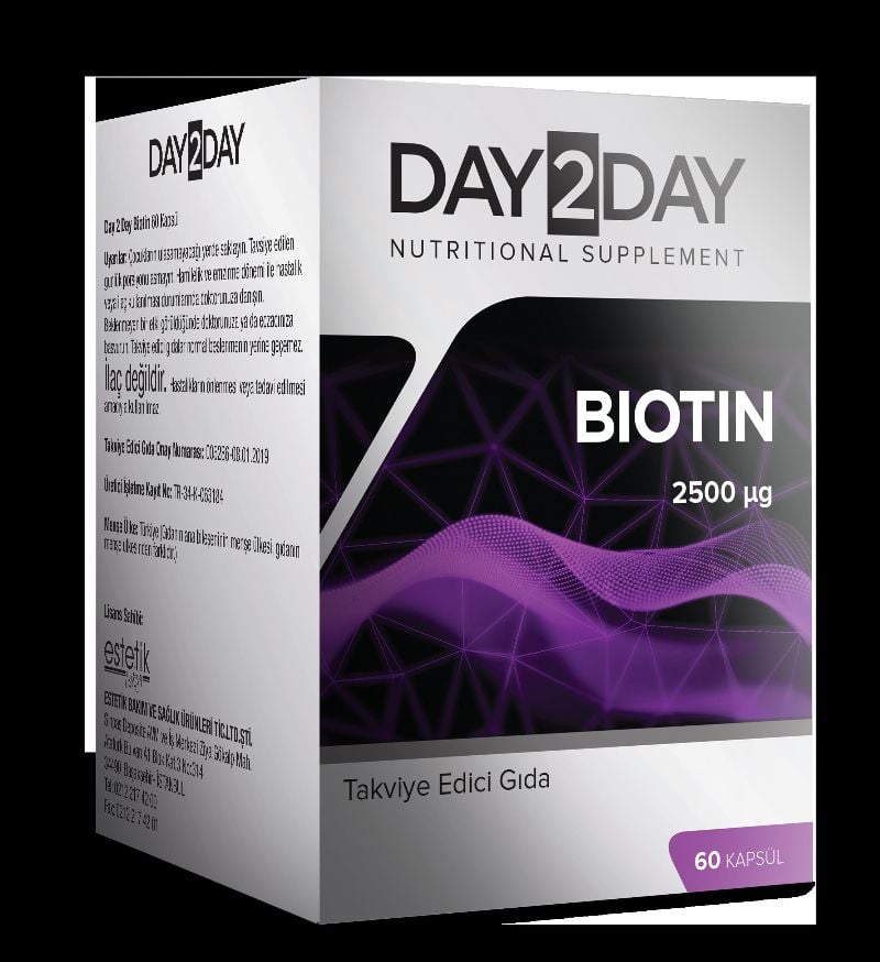Day 2 Day Biotin 60 Kapsül