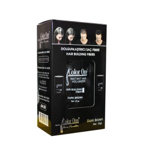 Color One Dolgunlaştırıcı Saç Fiberi Koyu Kahve 25gr