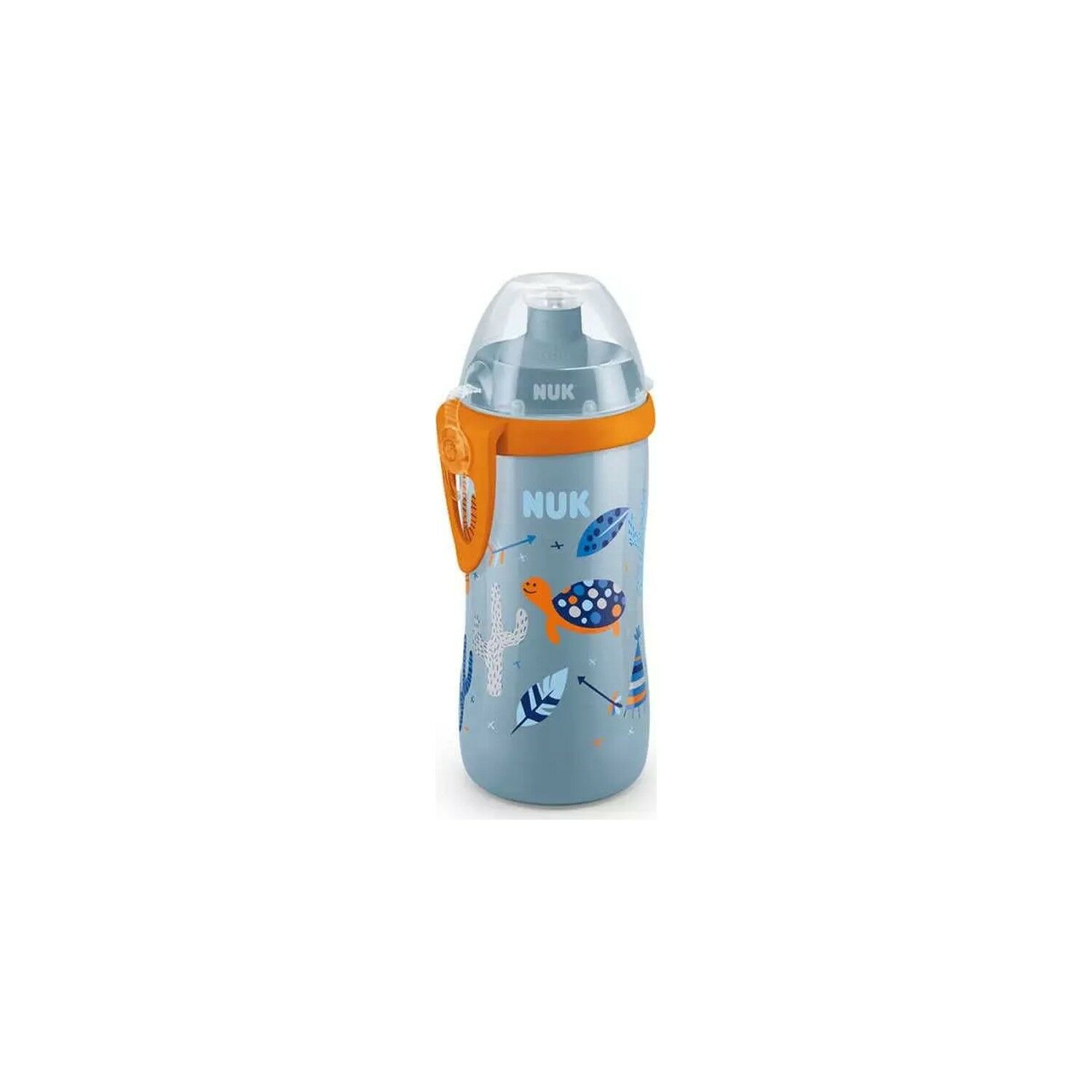Nuk Junior Cup Push Pull Turuncu 300 ml