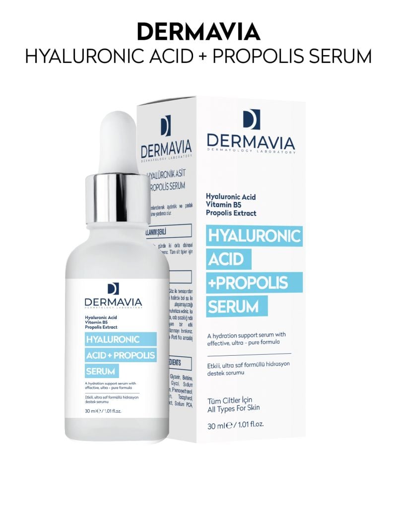 Dermavia Hyaluronic Acid + Propolis Serum 30 ml