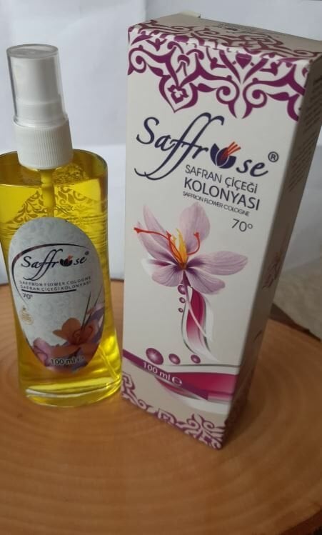 Saffrose Safran Çiçeği Kolonyası Sprey 100 ml