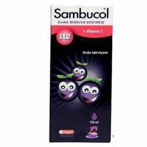(KUTU HASARLI) Sambucol Kids 112 120 ml likit şurup