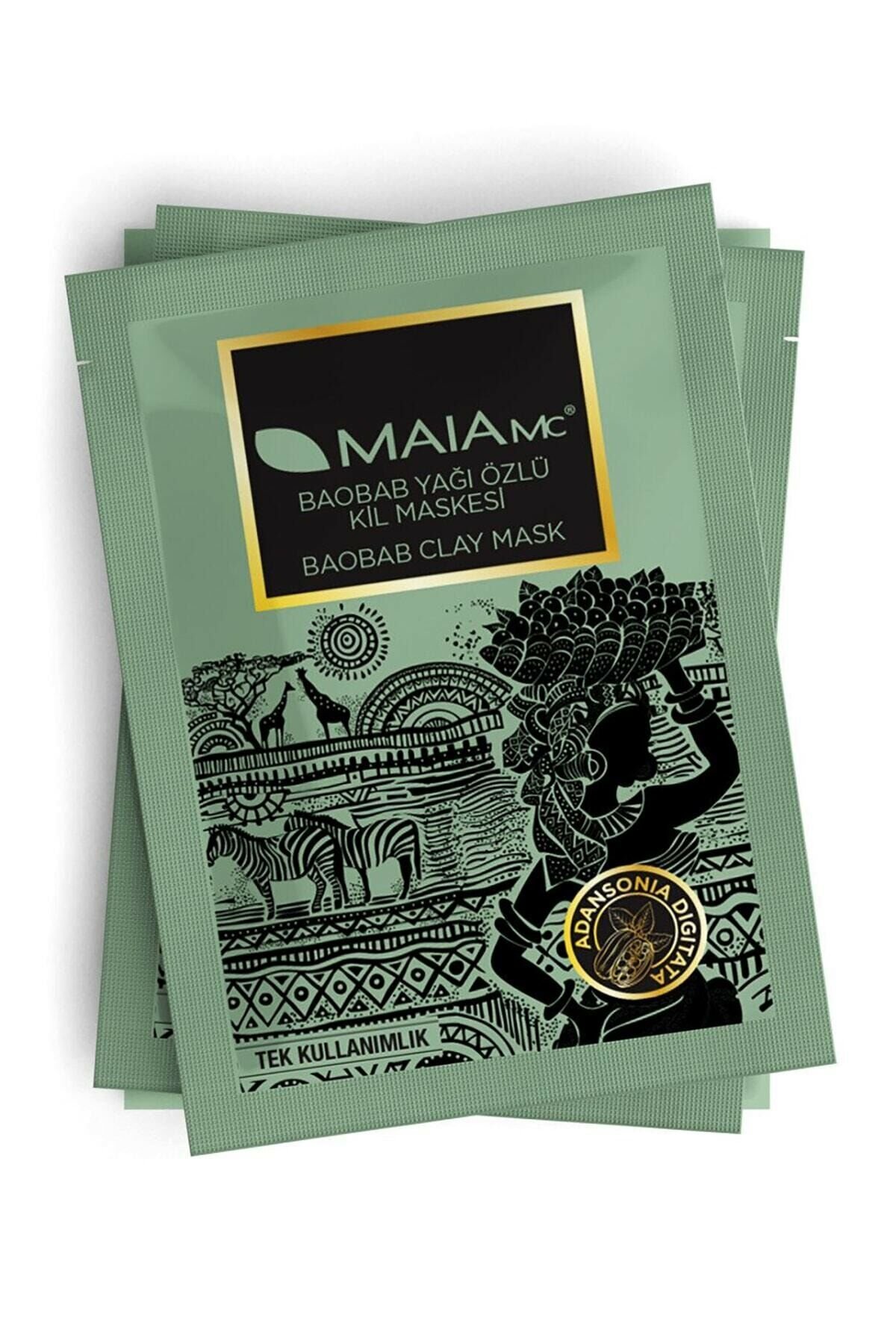 Maia MC Baobab Yağı Özlü Kil Maske 20 gr