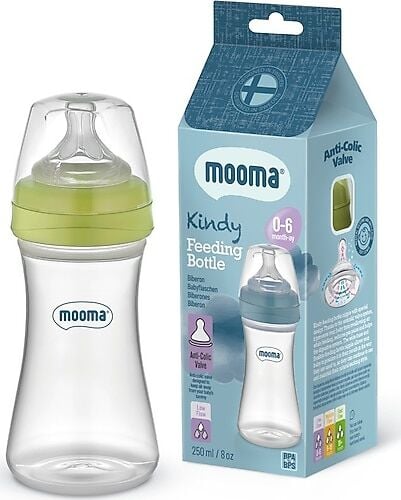 Mooma Kindy Yavaş Akış TP-250 Biberon 250 ml