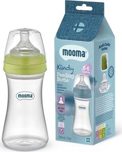 Mooma Kindy Yavaş Akış TP-250 Biberon 250 ml