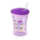 Nuk 751136 Action Cup Pipetli Bardak Mor