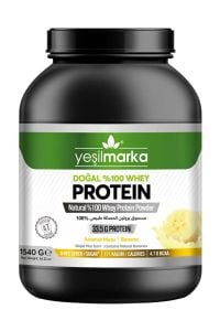 Yeşilmarka Doğal Whey Protein Tozu Anamur Muzu 100 gr
