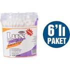 Lux Pamuklu Kulak Çubuğu 100'lü - 6 Paket