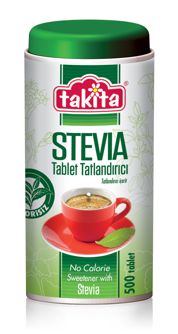 Takita Stevia Tablet Tatlandırıcı 500 Tablet