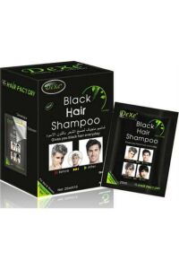 Dexe Black Hair Shampoo 25 ml x 10