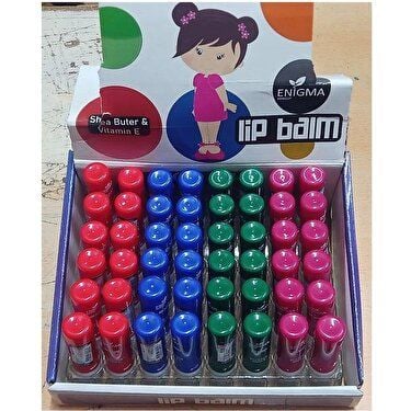 Enigma Makeup Lip Balm 48'li Stant