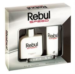 Rebul Speed 2 li Hediye Seti 100ml Eau de Toilette ve 150ml Deodorant