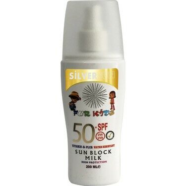 Silversun Çocuk Yüksek Korumalı Güneş Spreyi SPF 50+ 200 ml