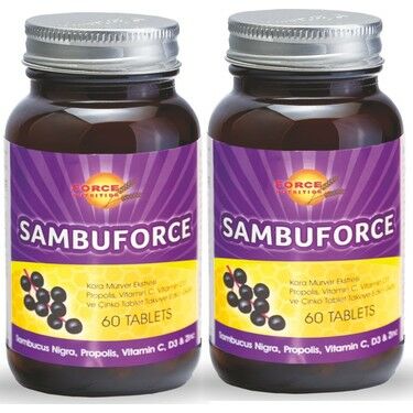 Force Nutrition Sambuforce 60 Tablet - 2 Adet