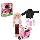 Galtoys Türkçe Konuşan Elbiseli Aksesuarlı Motorlu Bebek