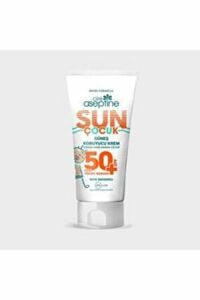 Cire Aseptine Çocuklar İçin Güneş Kremi UVA UVB Çok Yüksek Koruma Suya Dayanıklı SPF50+ 150 ml