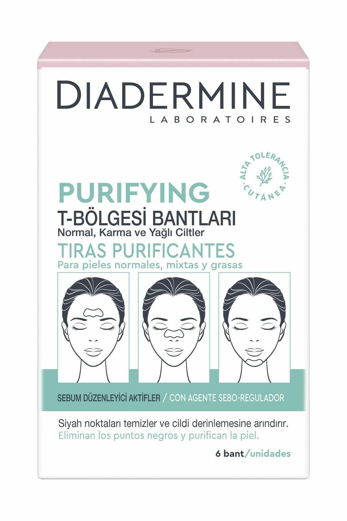 Diadermine Purifying T Bölgesi Bantları 6'lı