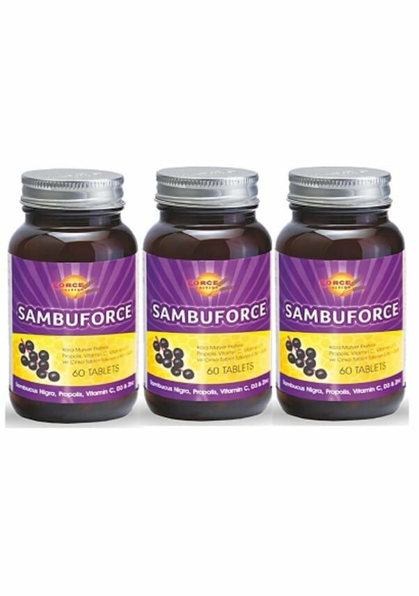 Force Nutrition Sambuforce 60 Tablet - 3 Adet