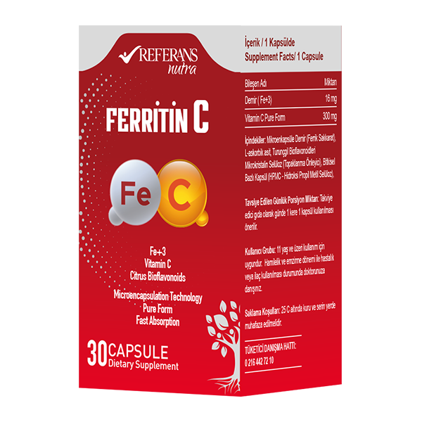 Referans Ferritin C 30 Kapsül