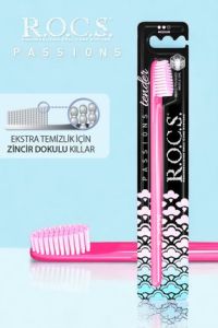 Rocs Passions Diş Fırçası Tender - Pembe