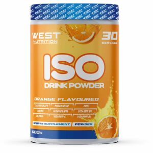 West Nutrition Iso Drink Powder İzotonik Toz Spor İçeceği 30 Servis 600 gr Portakal Aromalı