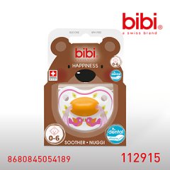 Bibi Desenli Emzik 0-6 Ay Kuş