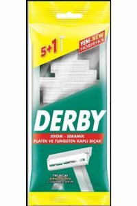 Derby 5 +1 Poşet Tek Bıçaklı