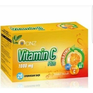DNZ Vitamin C Plus 1000 mg 20 Efervesan Tablet