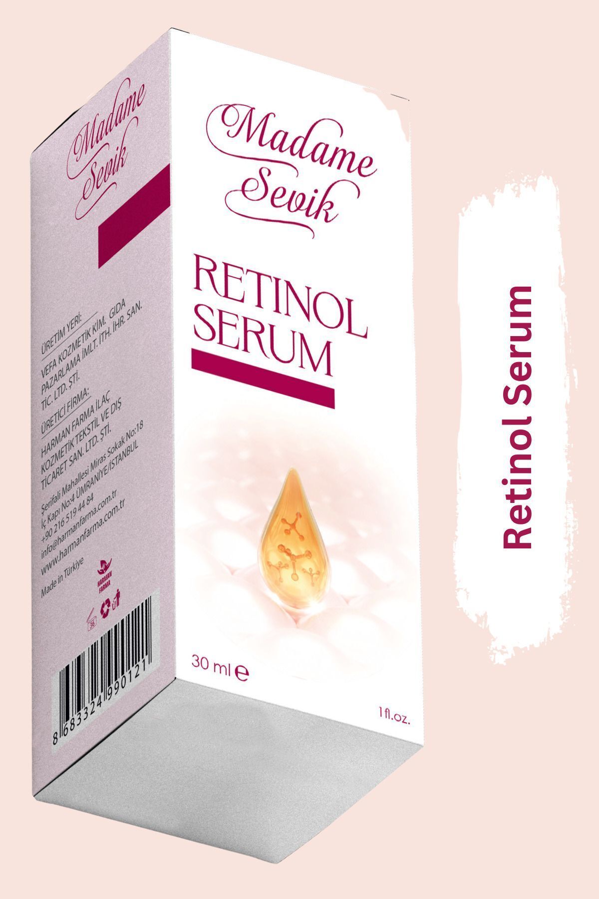 Madame Sevik Retinol Serum 30 ml