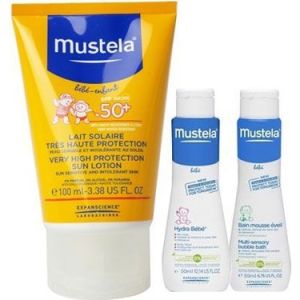 Mustela Güneş Losyonu SPF50 100 ml + Mustela Hydra Bebe 50 ml