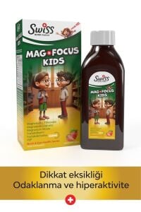 Swiss Bork Mag Focus Kids Şurup 150 ml