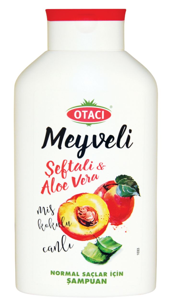 Otacı Meyveli Şeftali Aloe Vera Normal saçlar için 400 ml