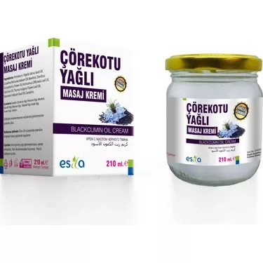 Esila Çörekotu Yağlı Masaj Kremi 210 ml