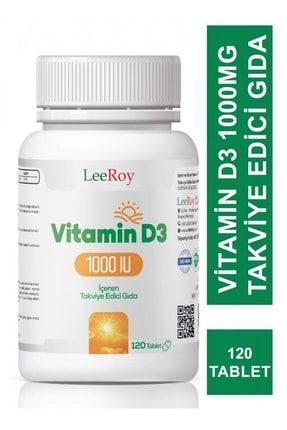 Leeroy Vitamin D3 1000 mg 120 Tablet