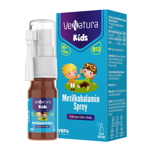 VeNatura Kids Metilkobalamin Sprey 5 ml Takviye Edici Gıda