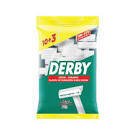 Derby Tek Tıraş Bıçağı Poşet 10 + 3'lü