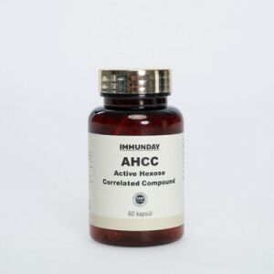IMMUNDAY Ahcc Aktif Heksoz Korele Bileşik Shiitake Mantarı İçeren Takviye Edici Gıda 60 Kapsül 500 mg