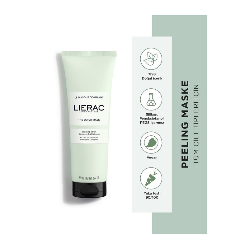 Lierac Paris The Scrub Mask Peeling Maske 75 ml