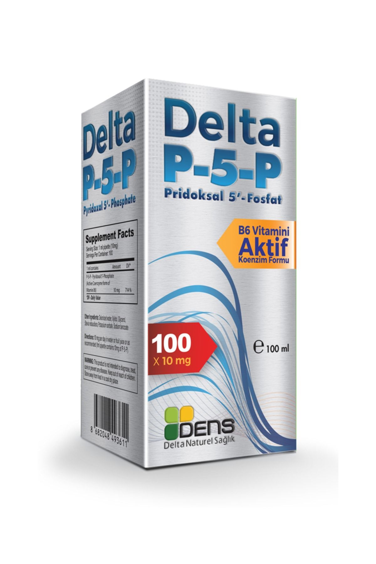 Delta P5P Pridoksal 5 Fosfat 100 ml