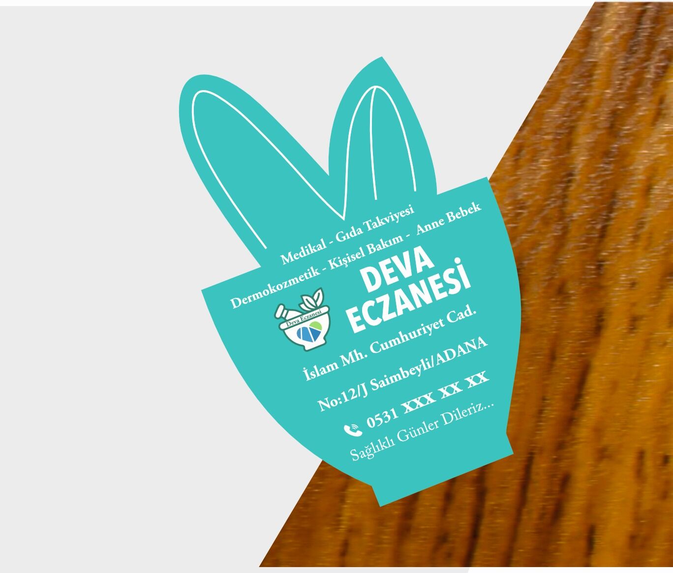 Eczane Magnet Turkuaz Havan- 1000 Adet